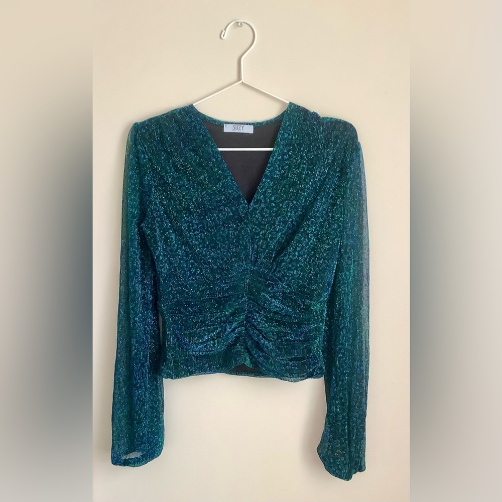 Suzy Shier sparkly top